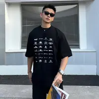 巴黎T恤重磅300克原版原标宽松大版男士纯棉休闲百搭情侣夏季半袖