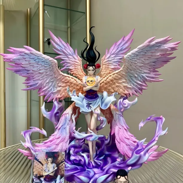 海贼王六翼罗宾天使降临双头雕像手办动漫潮玩摆件