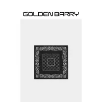GOLDENBARRY|613013复古腰果花丝巾