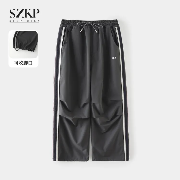 SZKP秋季2025新款女童休闲裤中大童时尚洋气儿童工装裤JMKQ553168