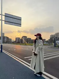 #秋日恋歌#这个风衣绝绝子，韩到爆！