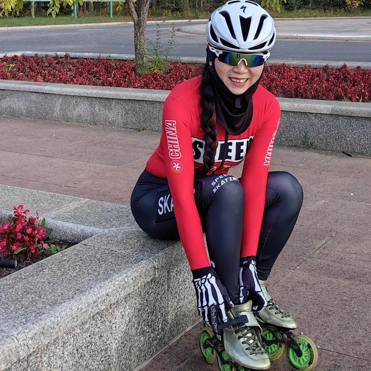 速滑连体服 滑冰 轮滑