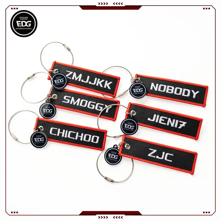 【瓦电】-EDG无畏契约ID刺绣挂件