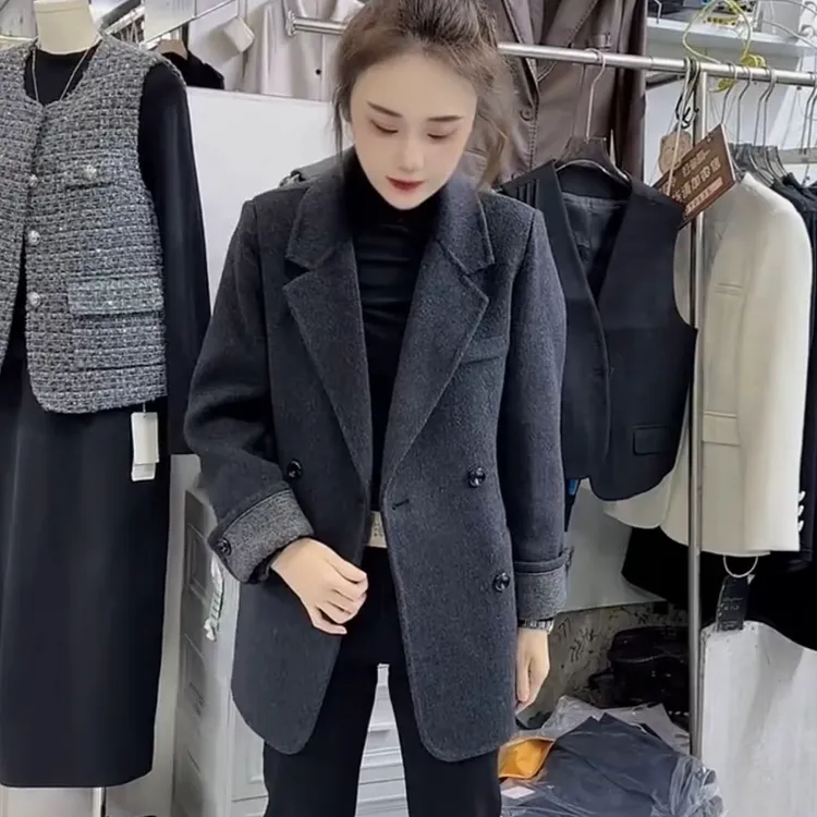 高品质双面呢羊毛西服外套（不可水洗）