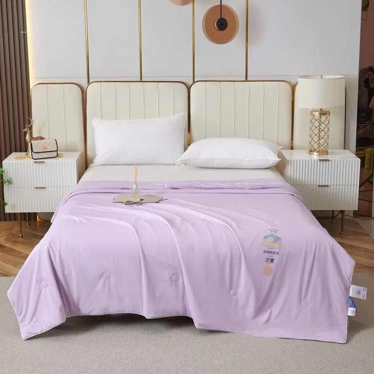 印花可水洗冰爽凉感夏被夏被夏季亲肤