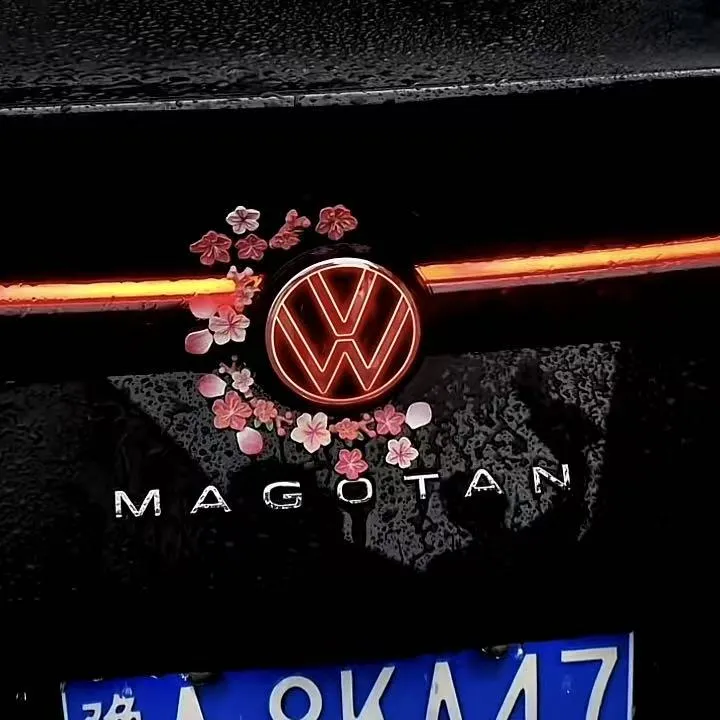 3D立体桃花车贴汽车电动车花朵装饰贴无痕点胶内饰树脂樱花