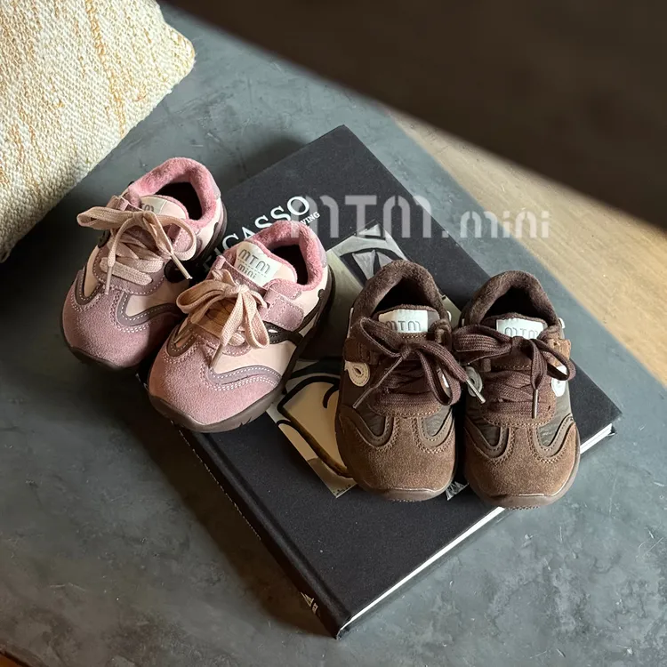 儿童棉鞋冬季新款休闲鞋女宝宝学步鞋二棉加绒保暖休闲风韩版鞋子