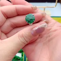 翡翠颈饰银S925镶嵌翡翠