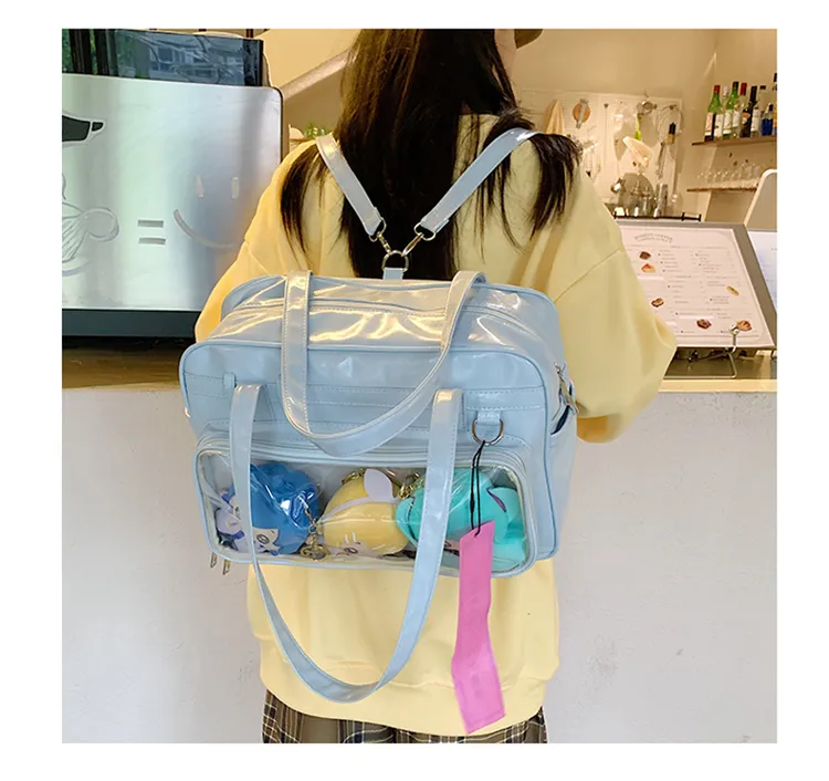 演唱会托特包藏支架灯牌应援棒容量大适合底部很硬拉链隐藏式