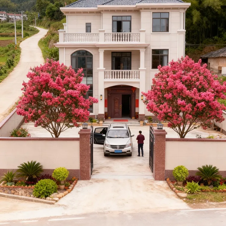 正宗川红紫薇老桩