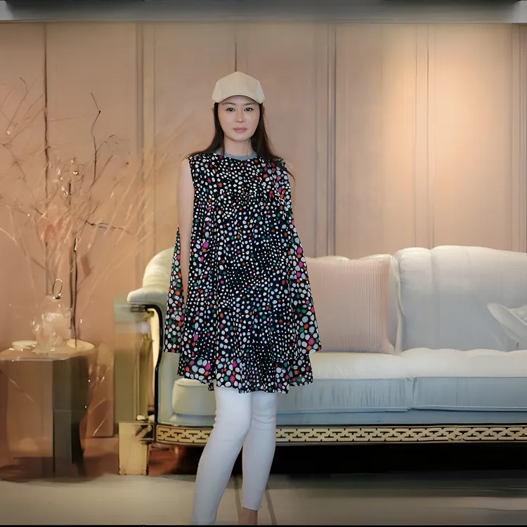 璇之恋·王璇·念念背心裙（彩色点）·王璇原创设计