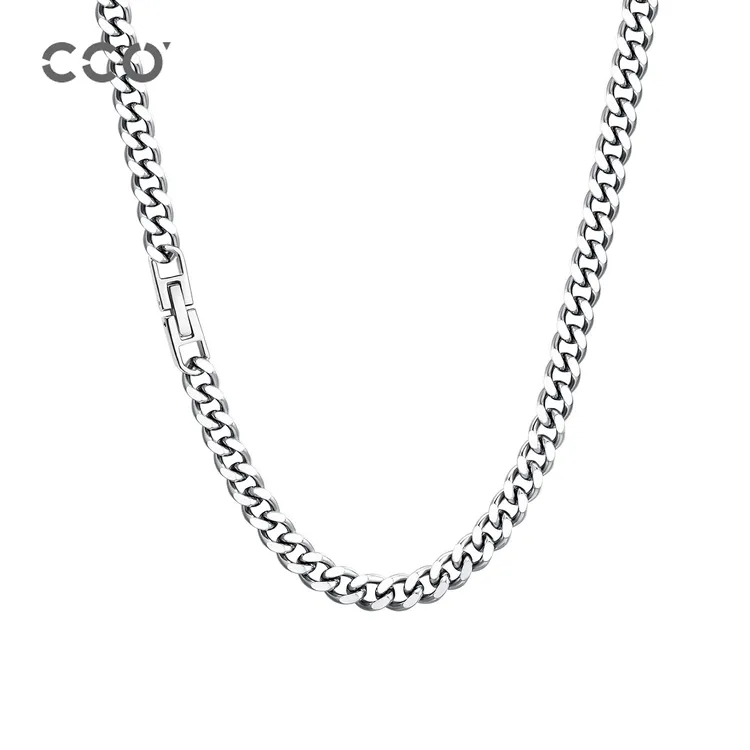 Cirocco 钛钢项链 美式项链古巴链百搭基础锁骨链ins链条素款男生