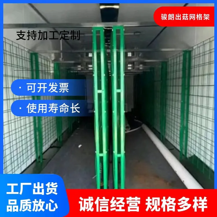 食用菌网格架出菇架菌菇网格架