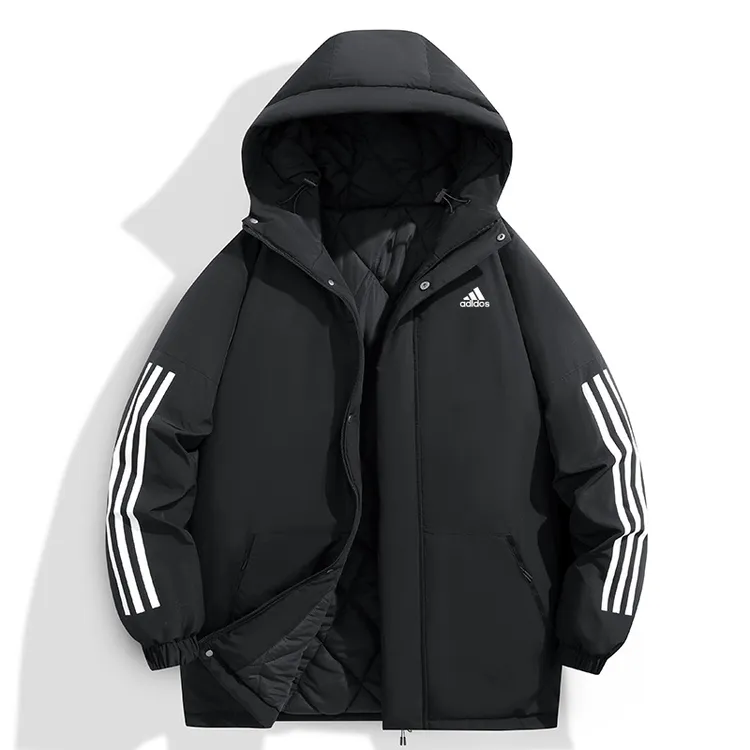 【奥莱精选】adi棉服男装冬季新款运动休闲外套保暖连帽棉衣潮流