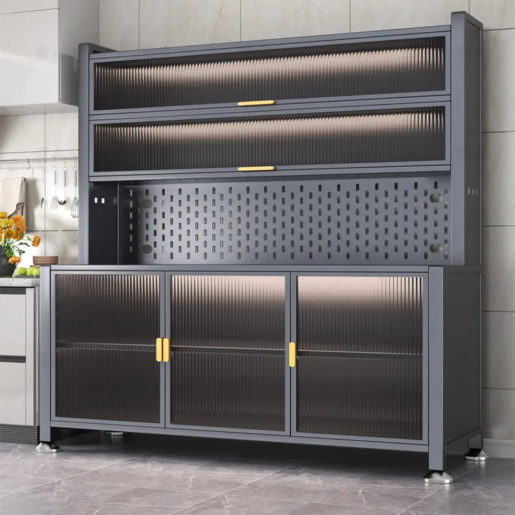 餐边柜靠墙一体柜多功能客厅正品喂养台收纳柜高级感网红防尘防虫