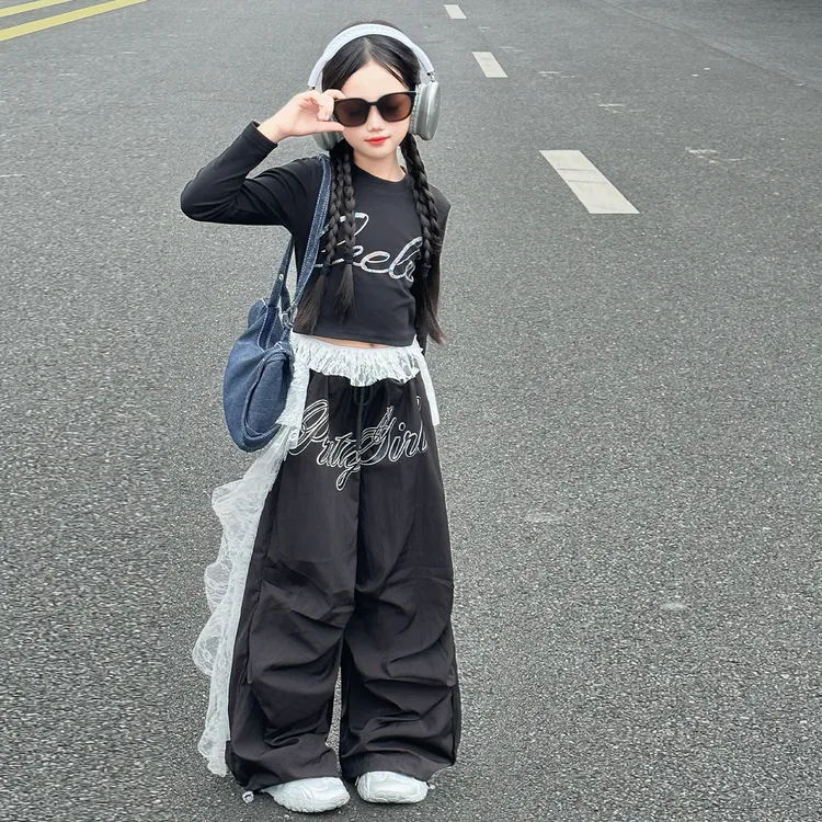 女童秋季套装2025新款时髦洋气秋装大童女孩独特漂亮早秋潮酷穿搭