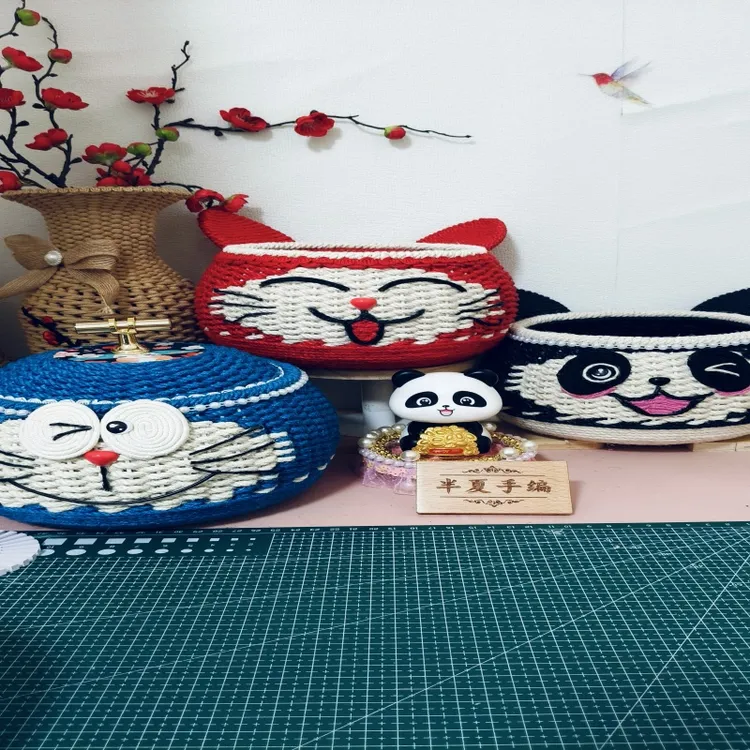 麻绳纯手工编织作品总合集