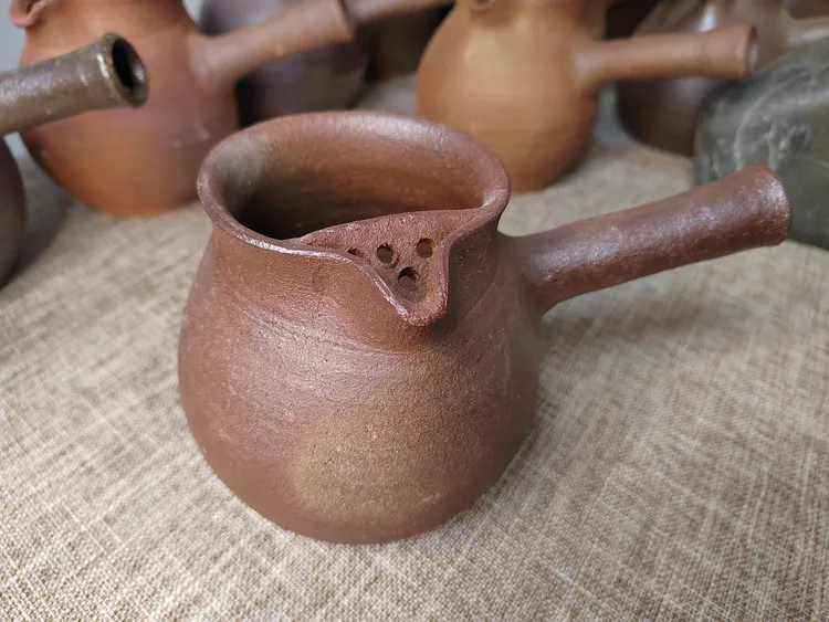 2 号柴烧复古煮茶壶