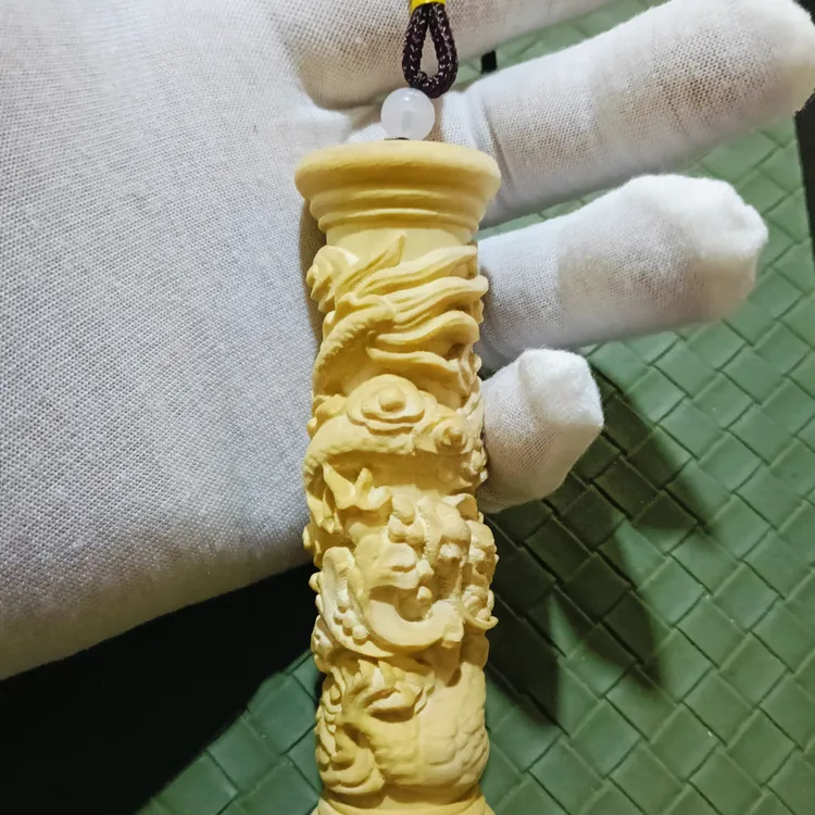 花椒木手把件盘龙柱 葫芦 一鸣惊人 健身盘玩