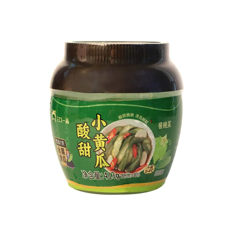 三口一品酸甜小黄瓜延边朝鲜族风味下饭菜酸甜微辣