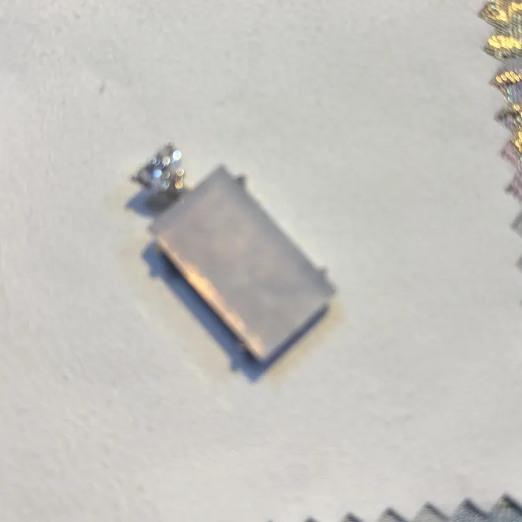 炸光冰粉无事牌翡翠吊坠 仙女冰粉翡翠无事牌 裸石22.3-12.8-4.8