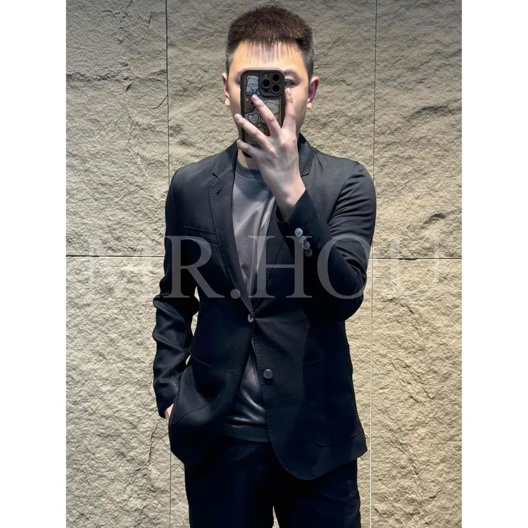 【DJ】25036 “精致简约”平驳领时尚大气百搭休闲西服商务