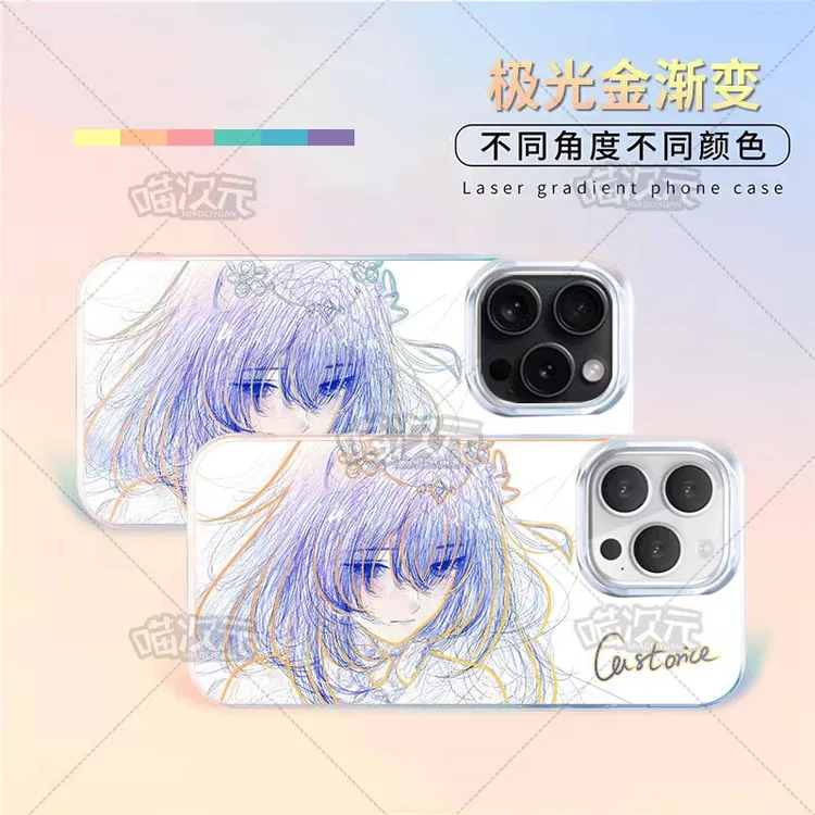 凌乱线遐蝶适用于苹果华为vivo一加iPhone小米红米一加极光手机壳