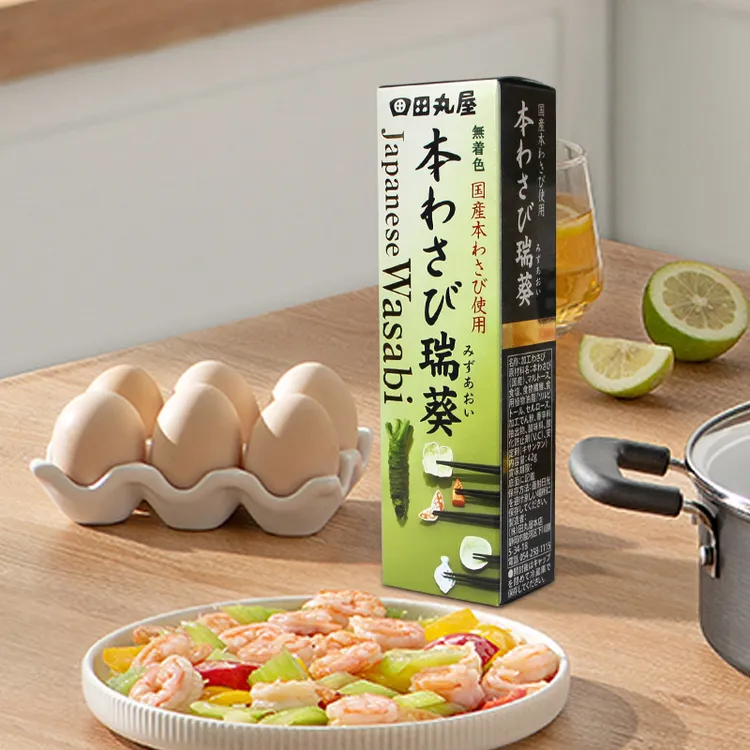日本进口田丸屋芥末酱青芥辣寿司料理酱42g