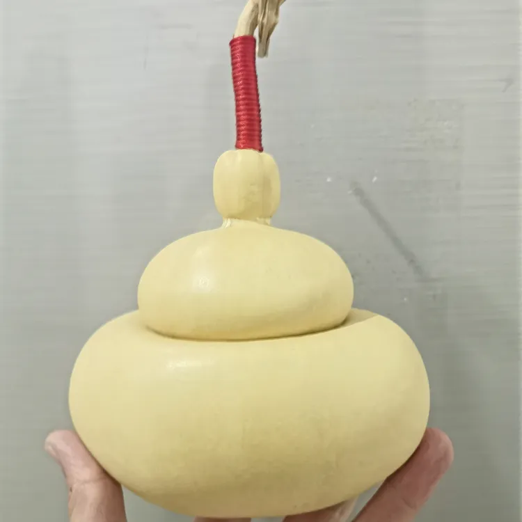 中号钱袋大厚皮器型周正独立稳坐天然葫芦摆件