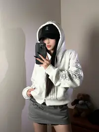 （橙橙）新品预预女装早秋新款设计感外套女显瘦时尚百搭上衣辣妹