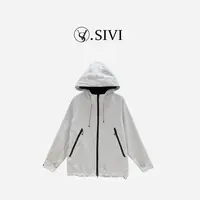 熙薇【罗勒清晨】男女同款[防风防雨防油防污防刮]五防冲锋衣H5641