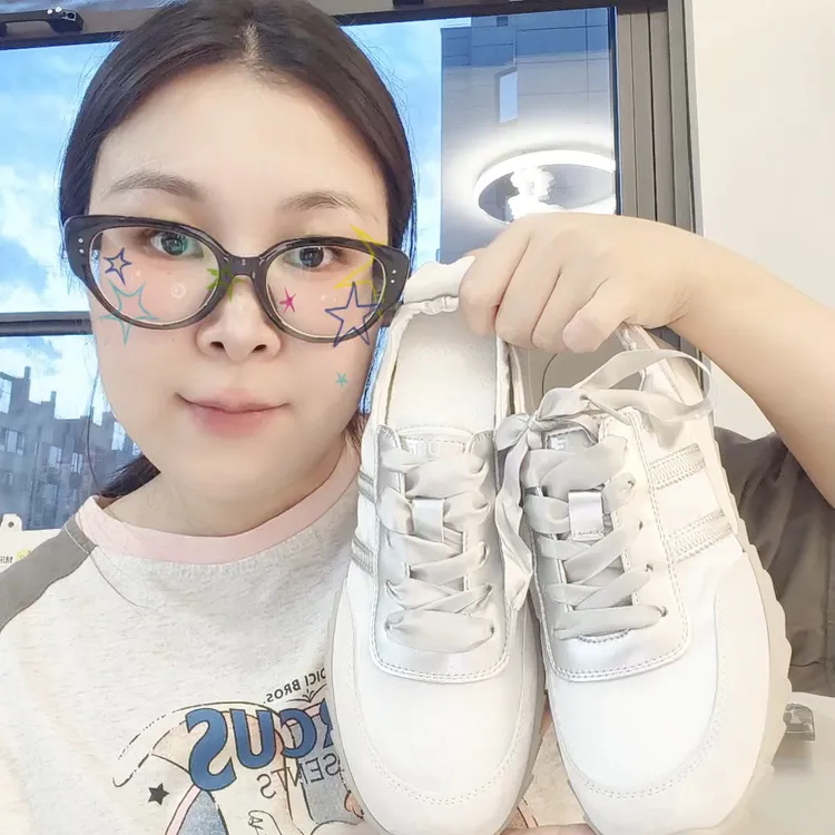 女鞋 运动鞋 银色芭蕾德训鞋