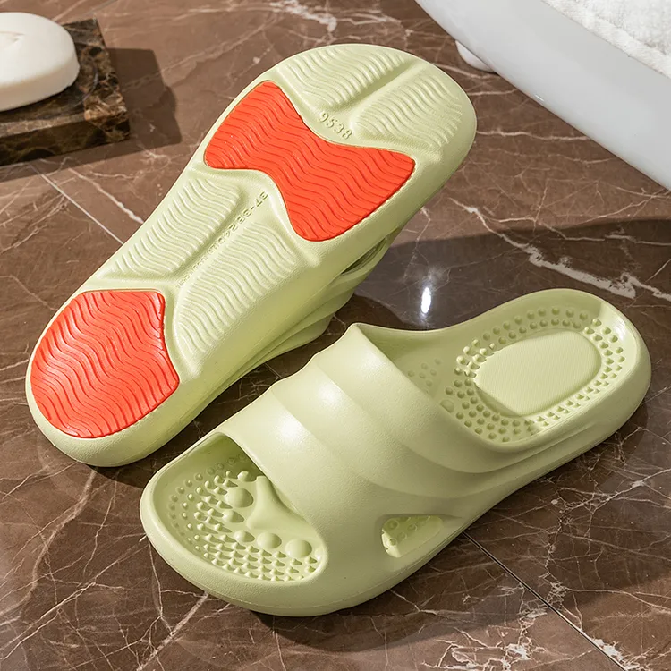 按摩拖鞋女士夏季居家居洗澡浴室内防滑防臭可外穿足疗静音凉拖鞋