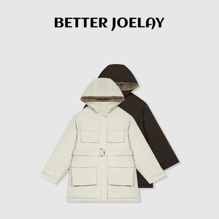 BETTER JOELAY-【工装羽绒】时尚棉服保暖百搭休闲通勤风Z5321