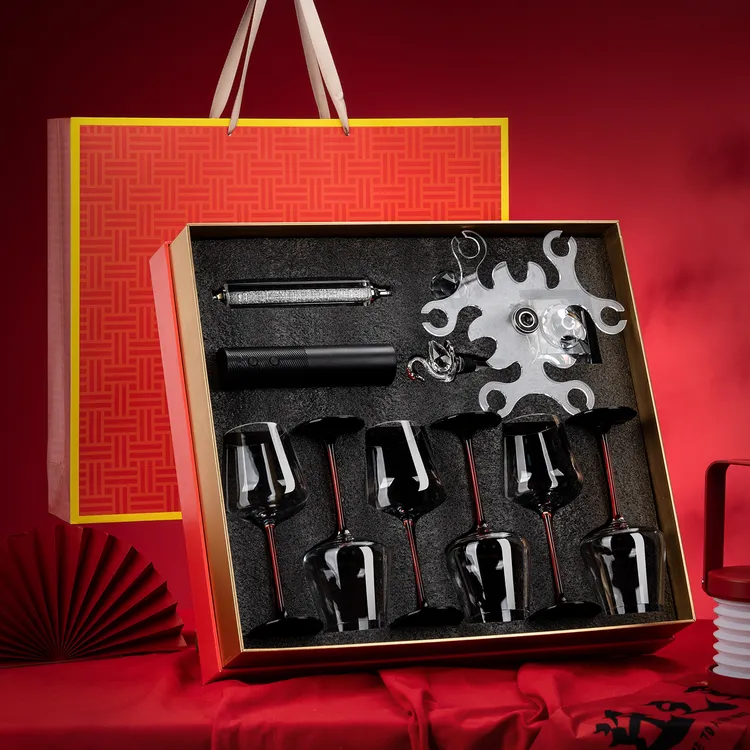 乔迁新居礼物送人实用新房子酒具摆件搬家入宅红酒杯礼盒礼品套装