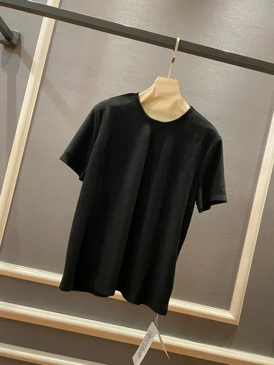 欧都梦·时尚百搭极简风柔软舒适慵懒圆领短袖 110126