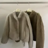 中古款 雪狐双色环保外套 短外套