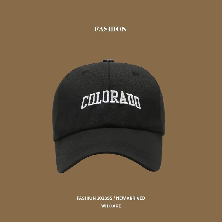 新店开业百搭大头围韩版软顶休闲球帽纯色时尚潮流复古日系户外情