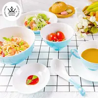 【洛丽塔32头大套组】锦晖陶瓷简约甜美家用创意餐具套装