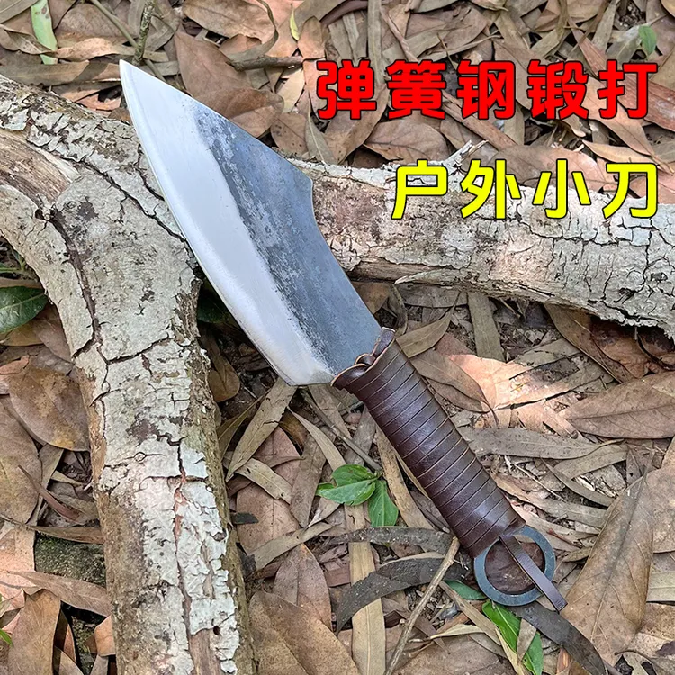 手工锻打剔骨刀锰钢高硬度户外刀钓鱼露营多功能刀具锋利耐用小刀
