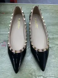 肥仔推荐 ST 533-5  时尚气质舒适设计感女士平跟单鞋