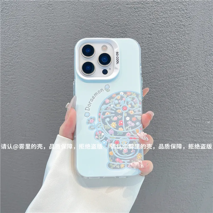 磨砂彩银适用苹果17/iPhone/华为荣耀/OPPO/VIVO/小米手机壳保护