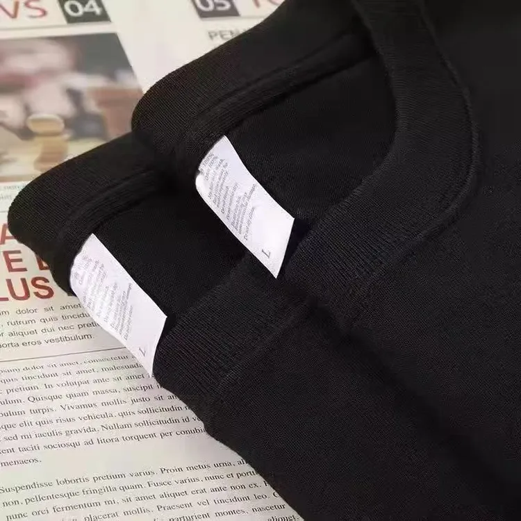 纯棉纯色袖短袖型夏季秋季T恤上衣打底衫轻奢男生衣服高级感