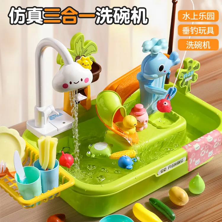 六一礼物儿童洗澡戏水宝宝婴儿水上乐园玩具小鸭子水池盆玩水夏天