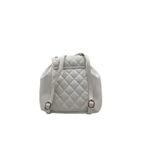 【微微精选】时尚轻奢时尚百搭女包 10898 白色双肩包 23cm