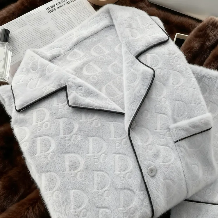 【加厚海岛绒】秋冬海岛绒男士情侣保暖抗静电可外穿家居服睡衣套装