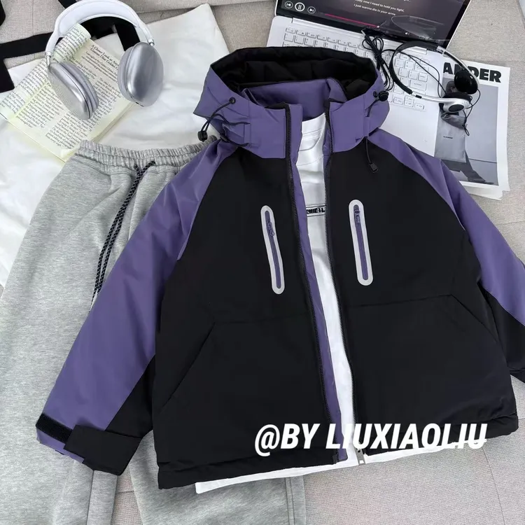 杭州六小六正版BY LIUXIAOLIU秋冬季儿童棉服外套17937