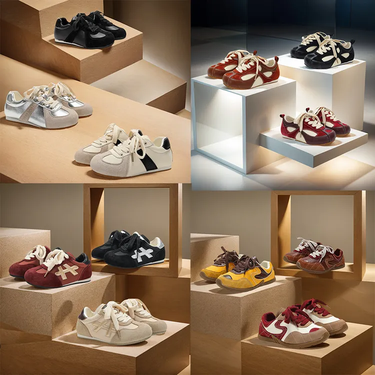 【5号】【501-535】秋冬季新款百搭儿童潮款德训板鞋