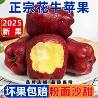甘肃天水花牛苹果新鲜当季水果脆粉两吃整箱包邮