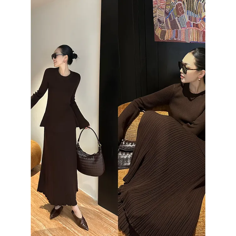 紫紫   精织大伞裙   绵羊毛双股纱浪漫松紧腰大伞裙 ZD09BMHJ240